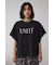 ラッフルスリーブロゴTシャツ