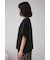 ラッフルスリーブロゴTシャツ