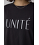 ラッフルスリーブロゴTシャツ