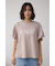 ラッフルスリーブロゴTシャツ