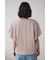 ラッフルスリーブロゴTシャツ