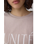 ラッフルスリーブロゴTシャツ