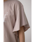 ラッフルスリーブロゴTシャツ