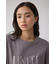 ラッフルスリーブロゴTシャツ