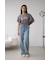 ラッフルスリーブロゴTシャツ