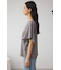 ラッフルスリーブロゴTシャツ