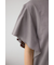 ラッフルスリーブロゴTシャツ