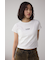 グリッタープリントTシャツ