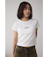 グリッタープリントTシャツ