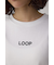 グリッタープリントTシャツ
