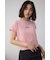 グリッタープリントTシャツ