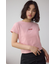 グリッタープリントTシャツ