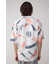ジョーゼットプリント開襟シャツ