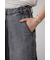 AZUL DENIM フロントタックワイドデニム