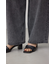 AZUL DENIM フロントタックワイドデニム