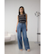 AZUL DENIM フロントタックワイドデニム