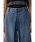 AZUL DENIM フロントタックワイドデニム