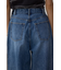 AZUL DENIM フロントタックワイドデニム