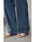 AZUL DENIM フロントタックワイドデニム