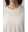 シアーワッフルノースリーブTシャツ