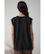 シアーワッフルノースリーブTシャツ