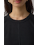 シアーワッフルノースリーブTシャツ