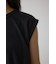 シアーワッフルノースリーブTシャツ