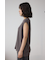 シアーワッフルノースリーブTシャツ