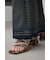 AZUL DENIM デザインフレアデニム