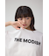 フロッキープリントTシャツ