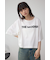 フロッキープリントTシャツ