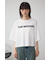 フロッキープリントTシャツ