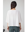 フロッキープリントTシャツ