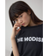 フロッキープリントTシャツ