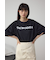 フロッキープリントTシャツ