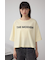 フロッキープリントTシャツ