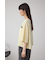 フロッキープリントTシャツ