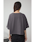 フロッキープリントTシャツ