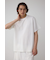 C／TネックジャガードシリコンネームTシャツ