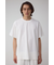 C／TネックジャガードシリコンネームTシャツ
