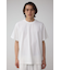 C／TネックジャガードシリコンネームTシャツ