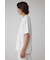C／TネックジャガードシリコンネームTシャツ