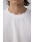 C／TネックジャガードシリコンネームTシャツ