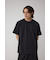 C／TネックジャガードシリコンネームTシャツ