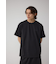 C／TネックジャガードシリコンネームTシャツ
