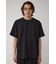 C／TネックジャガードシリコンネームTシャツ