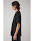 C／TネックジャガードシリコンネームTシャツ