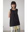 C／Tシャーベットノースリーブトップス