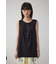 C／Tシャーベットノースリーブトップス