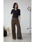 【堀田茜さん着用アイテム】AZUL DENIM レオパードプリントデニム